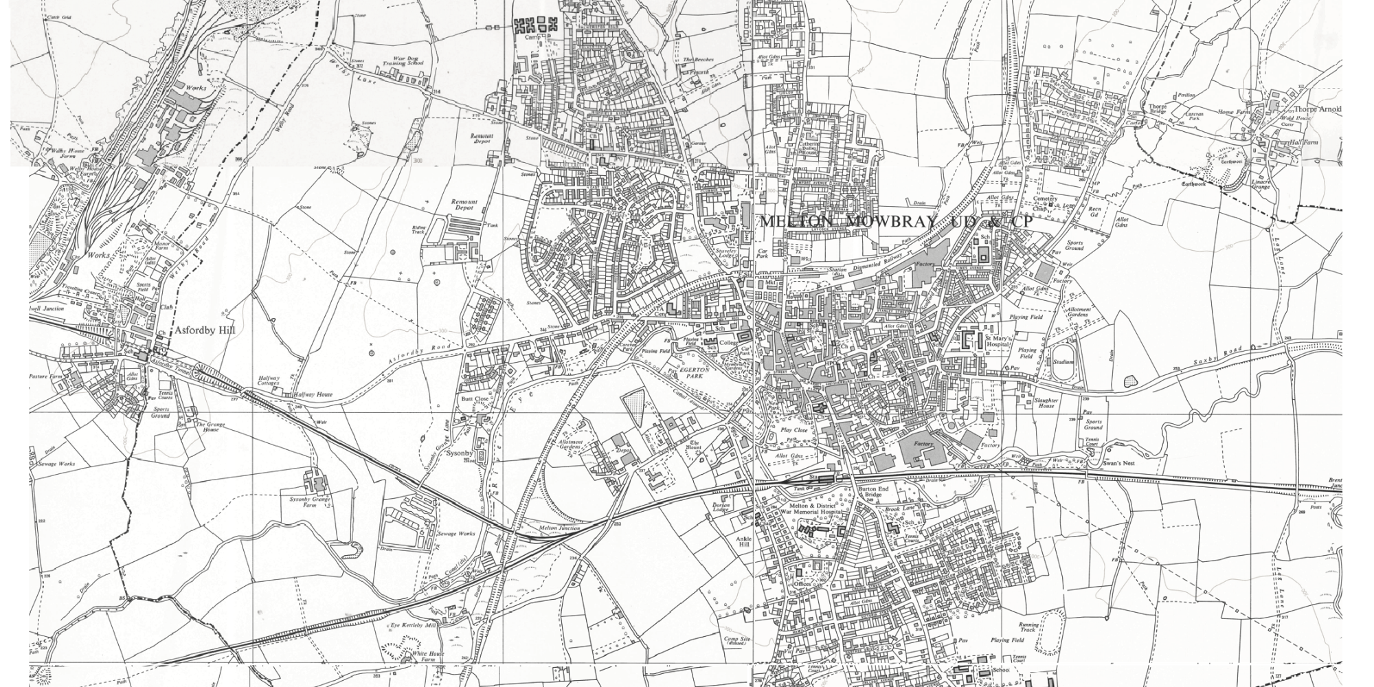 Mapping Melton Mowbray